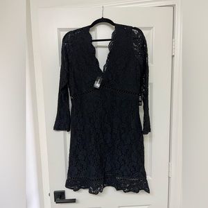 Black Lace Express Dress